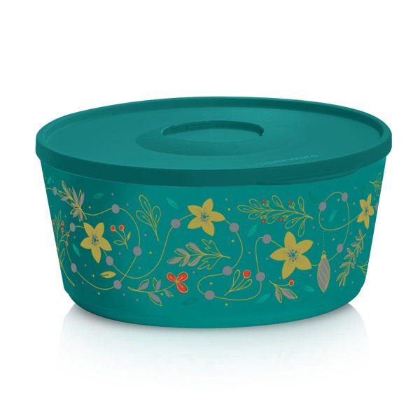 Tupper Ware Tupperware® Holiday Holly Serving Bowl  | Food Storage | 18-Cup / 4.3 L