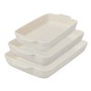 Pyrex Pyrex® 3-Piece Rectangular Ceramic Bakeware Set