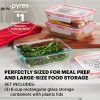 Pyrex Pyrex® FreshLock™ 6-piece Glass Storage Set