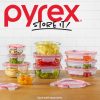 Pyrex Pyrex® FreshLock™ 14-piece Mixed-Size Glass Storage Set