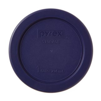 Pyrex Pyrex® Blue Lid for 1-cup Round Glass Food Storage Container