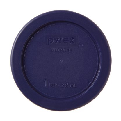 Pyrex Pyrex® Blue Lid for 1-cup Round Glass Food Storage Container