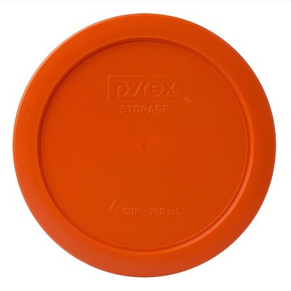 Pyrex Pyrex® Orange Lid for 4-cup Glass Food Storage Container