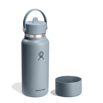 Hydro Flask 32 oz Straw Bottle and Boot Bundle